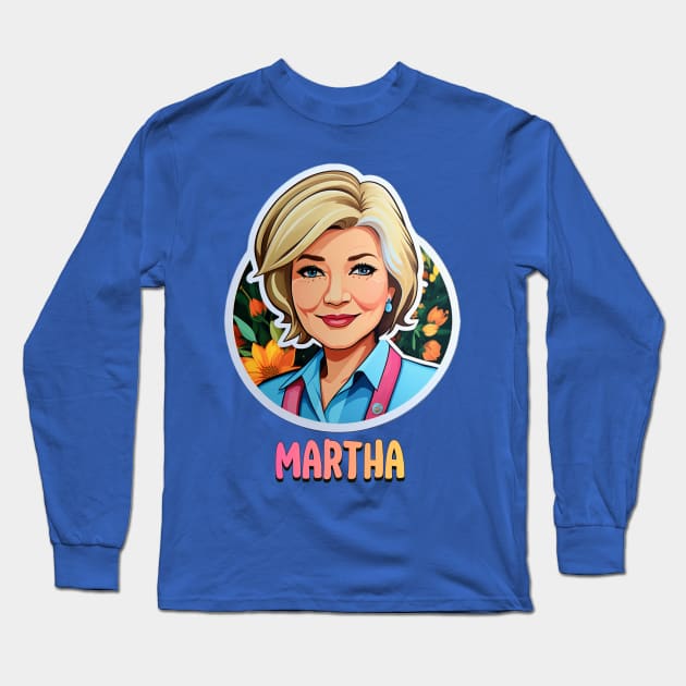 Martha Long Sleeve T-Shirt by Wavey's